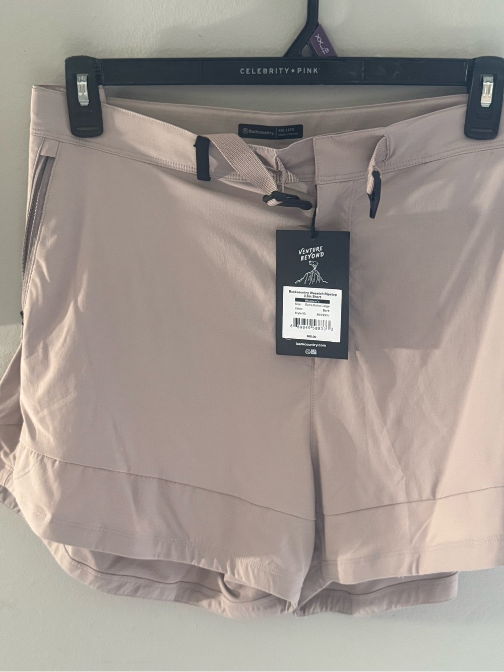 Venture Beyond Women's Athletic Shorts - Blush